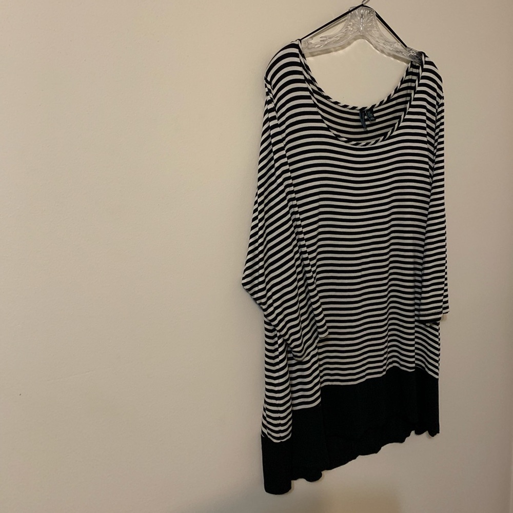 CYNTHIA ROWLEY Stripped Top size 3X - Picture 3 of 15